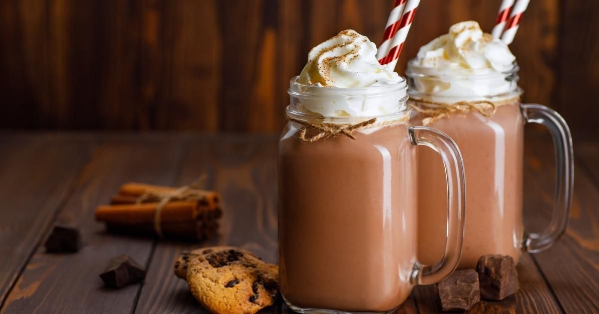 Çikolata aromalı milkshake