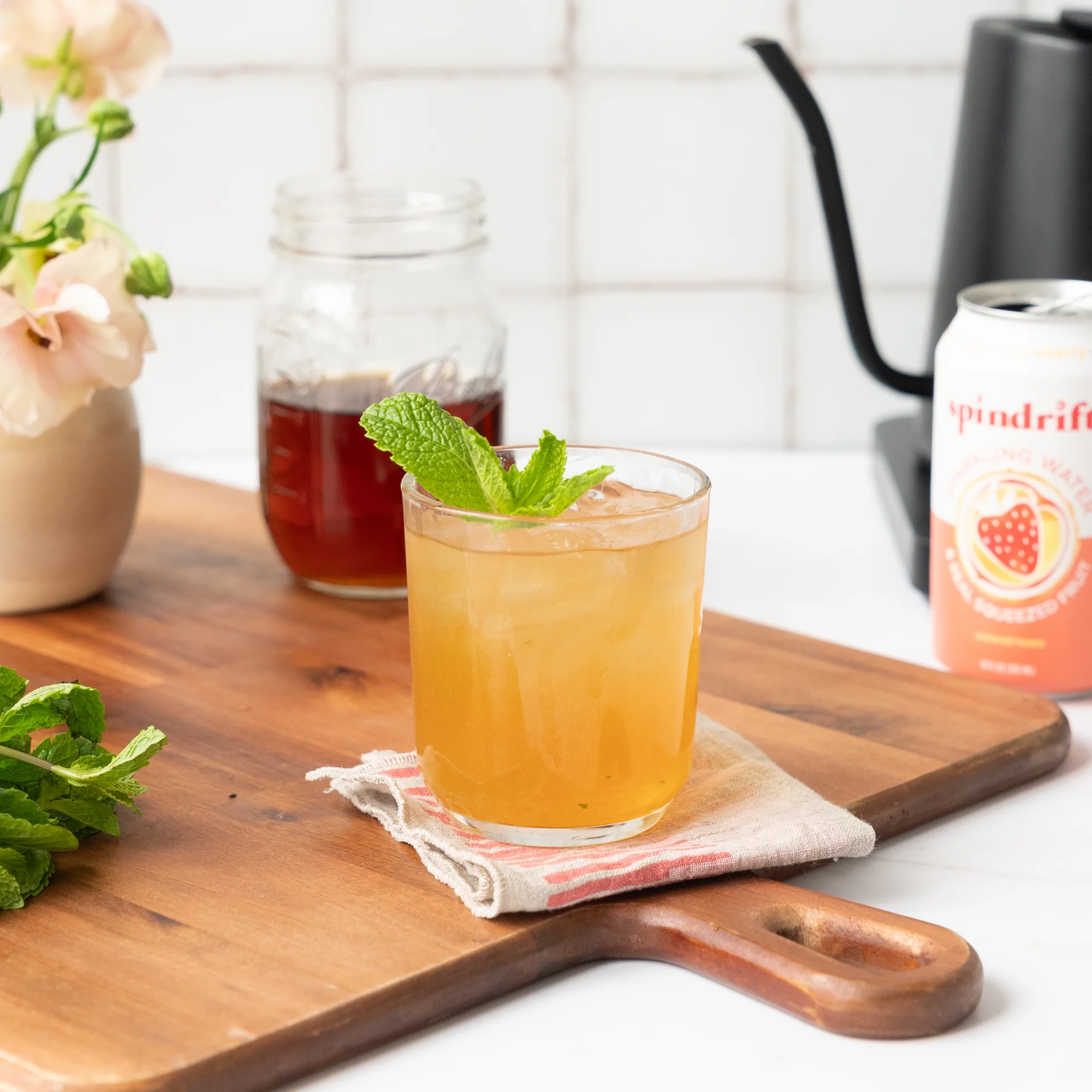 Ice tea bergamot